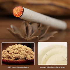 12 Rolls Moxa Stick for moxibustion 50:1 Extraction 3 Year Chen Yellow