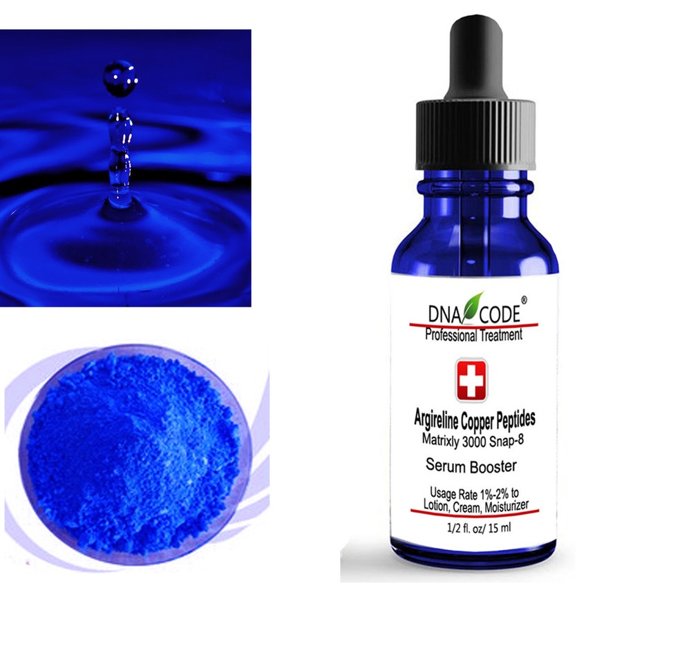 DIY 100% Argireline Copper Peptide Solution Booster + Matrixyl 3000, SNAP-8,