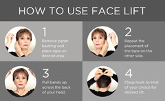 Instant Face Lift and Neck Lift Secret Lift Tapes Refill 40 Piece Set! Facelift