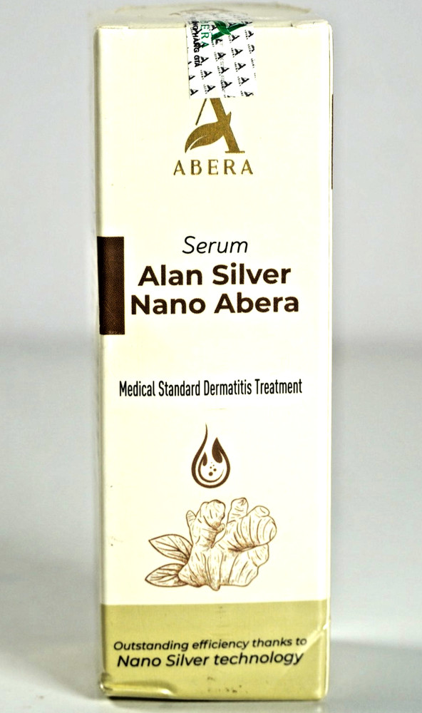 ABERA Alan Silver Nano Abera Dermatitis Serum 1.06 fl oz New Sealed EXP 08/27