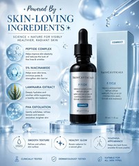 SkinCeuticals P-Tiox Peptide Serum Anti Aging Wrinkle Repair Face Serum 30ml