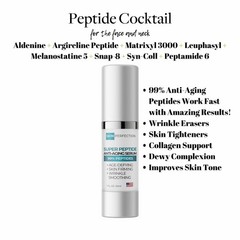 99% Peptide Anti-Aging Serum Cocktail Firms Wrinkles Snap-8 Matrixyl Argireline