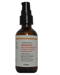 RESVERATROL Antioxidant Serum with Vitamin C,E,CoQ-10,Hyaluronic acid 2.3 oz