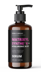 Matrixyl Synthe 6 + Hyaluronic Acid Serum, Anti-Aging Wrinkle SEREUM 4oz