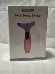 Household Neck Beauty Device HY93 Red Orange Green Yellow Cyan Blue Pink