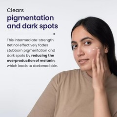RE’ EQUIL 0.3% Retinol Night Cream Reduces Acne, Unisex, For All Skin Types, 30G