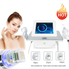 2 Handles RF Fractional Cold Hammer Machine Skin Wrinkle Stretch Marks Removal
