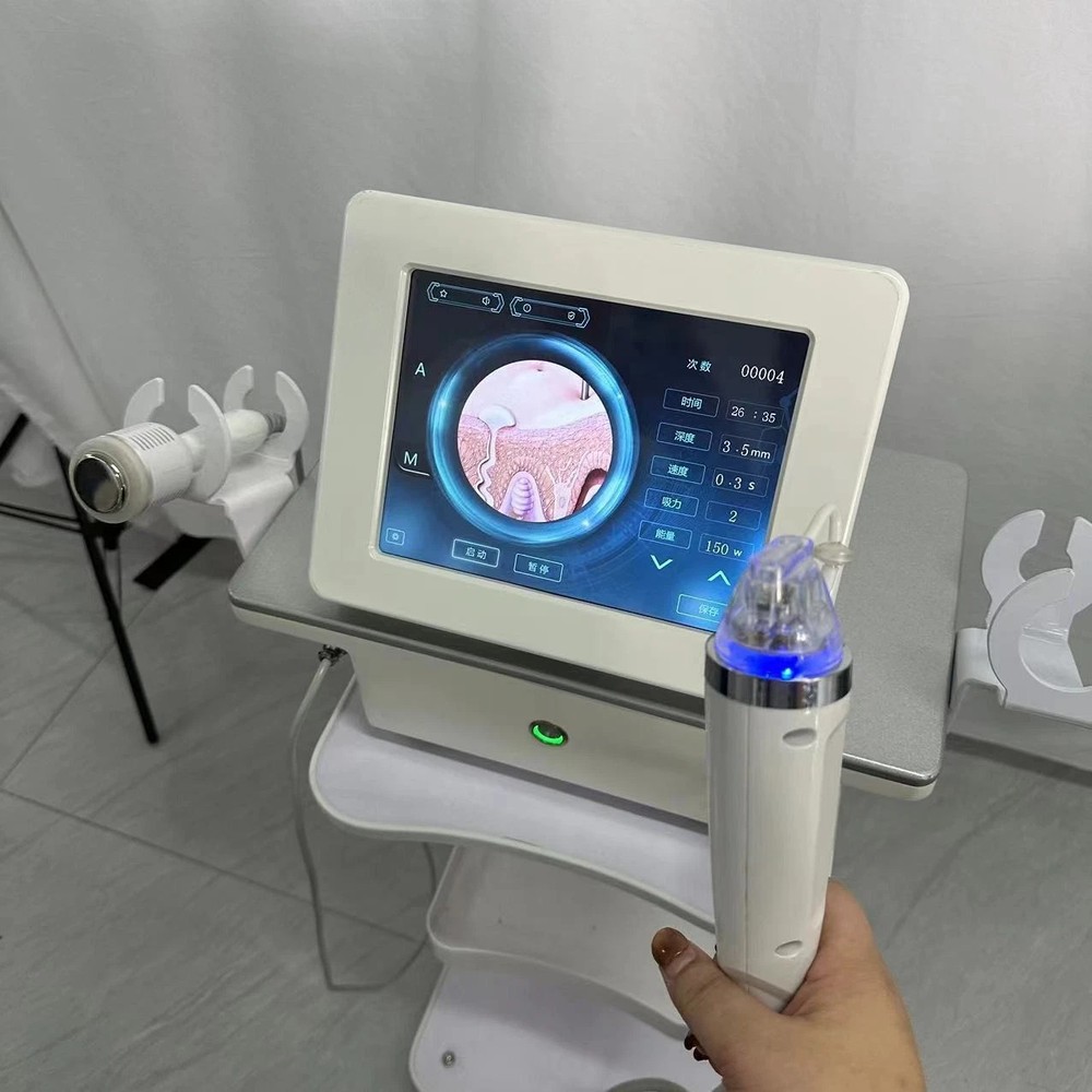 2 in 1 RF Micro-n-eedle Machine Cold Hammer Scars Spot Removal Skin Lifting Spa