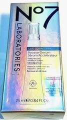 No7 Line Correcting Booster Wrinkle Reducer Anti-Aging Serum .84oz 25 mL NEW