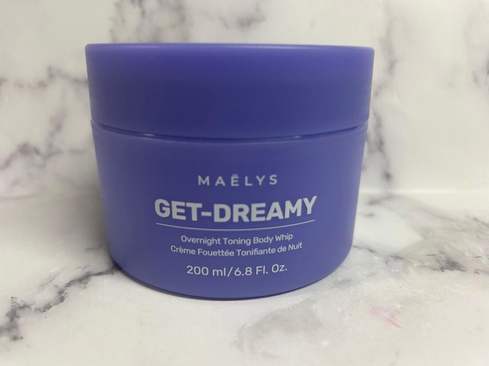 Maelys Get-Dreamy Overnight Toning Body Whip – 6.8 fl oz-SEALED JAR