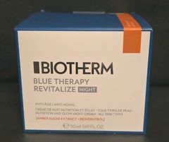 BioTherm Blue Therapy Amber Algae Revitalize Anti-Aging Night Cream 1.69oz/50ml