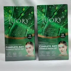 2x 14 packs of Juory Anti-Wrinkle Herbal Patches with Centella Asiatica Collagen