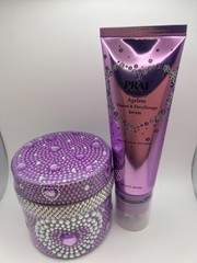 Pria Beauty Ageless Throat & Decolletage Creme&Pria Beauty serum w/roller