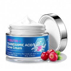 Arbutin 8% & Tranexamic Acid 5% Cream, Help Fade Dark Spots, Freckles, Blemishes