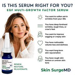 EGF Multi-Growth Factor Deep Wrinkle Lift Serum + 4% Syn-Ake + EGF + Stem Cells