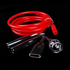 Ventouse Glass Tube Attachment Use With For Vacuum Spray Facial Beauty Machine