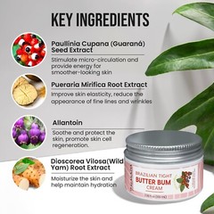 BRAZILIAN TIGHT BUM & FIRM CREAM, FIRM & LIFT BOOTY CELLUITE CREAM, BOOTY CREAM