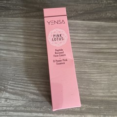 Yensa Pink Lotus Peptide Renewal Face Cream 8 Power Pink Essence 1.7 fl. oz. NEW