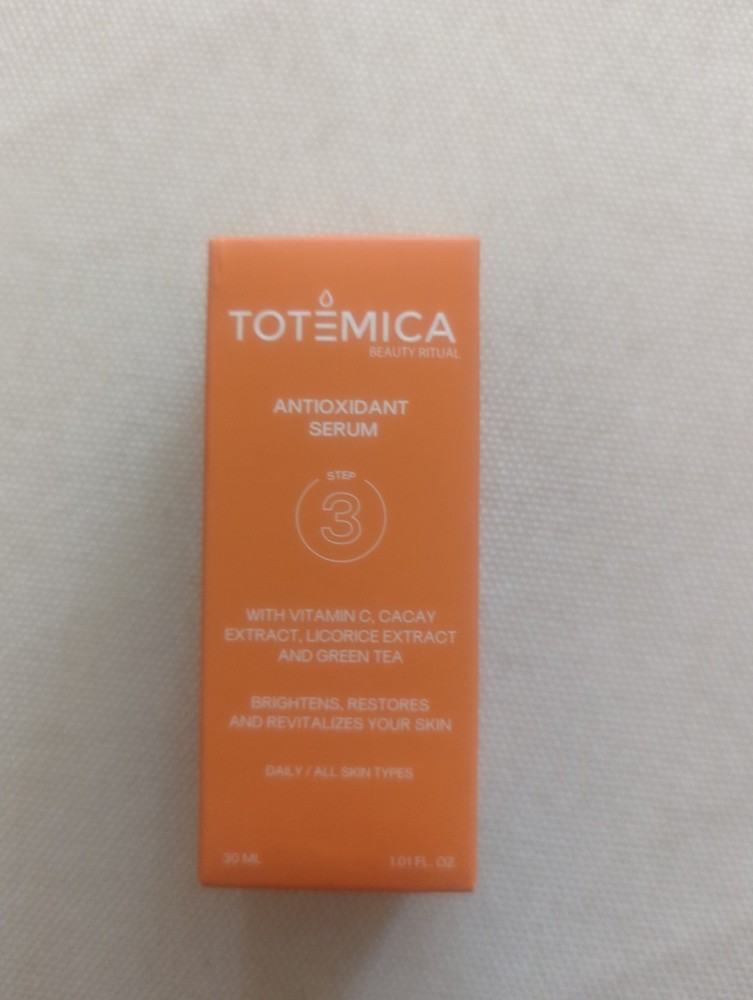 Totemica Antioxidant Serum – Step 3 – NEW Sealed – 30 mL / 1.01 fl oz