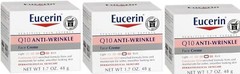 Eucerin Sensitive Skin Experts Q10 Anti-Wrinkle Face Creme 1.70 oz: *3 packs*