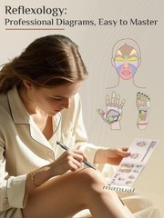 Rena Chris Acupuncture Pen and Gua Sha, Manual 2 Piece Set, Silver