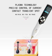 Portable 2in 1 Ozone Plasma Pen Eyelid lifting Dark Spot Wart Remover Device