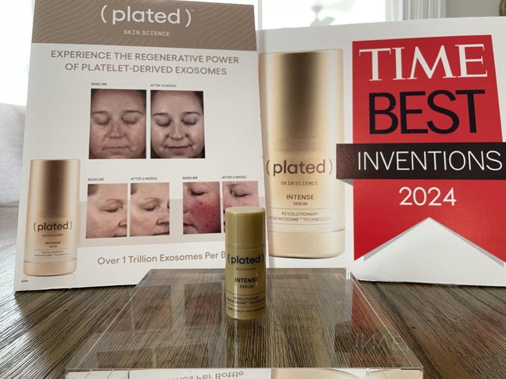 Plated Skincare Intense Serum 5ml exp 2027 NO BOX FREE SHIPPING