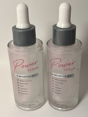 2X Power Serum 6 BENEFITS IN 1 New Brighten Firm Hydrate Tone Global Beauty Care