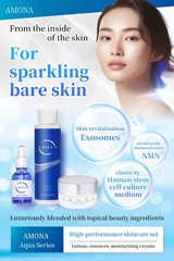 Made in Japan Skin Care Set AMONA Aging Care Moisturizing Additive-Free