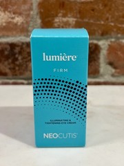 Neocutis Lumiere Firm llluminating & Tightening Eye Cream 0.5 fl oz/15 ml NIB