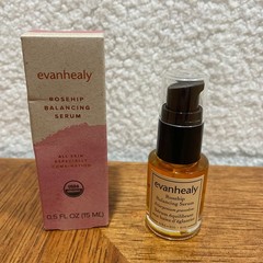 Evanhealy Rosehip Balancing Serum Unisex 0.5oz 15 ml Organic Facial Oil 04/2027