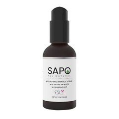 Sapo All Natural Wrinkle Serum with Retinol & Vitamin C – Fight Acne & Wrinkles