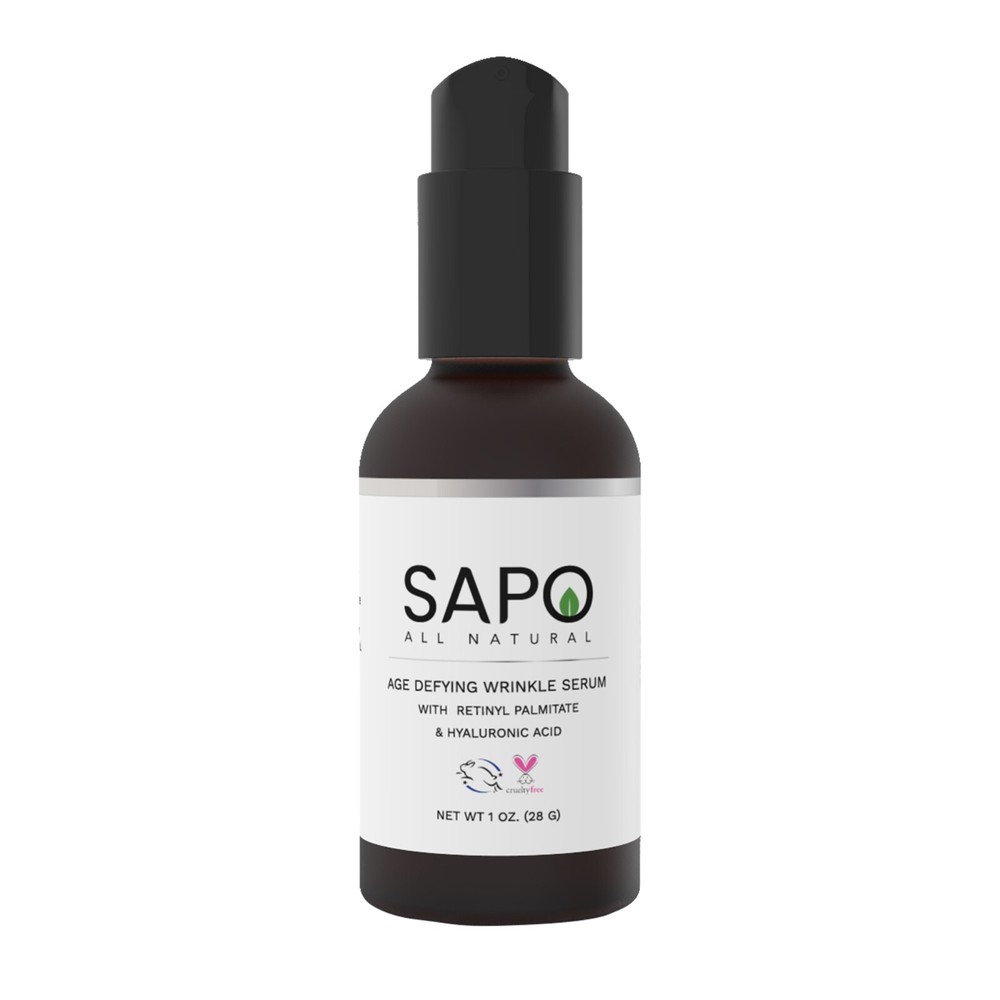 Sapo All Natural Wrinkle Serum with Retinol & Vitamin C – Fight Acne & Wrinkles