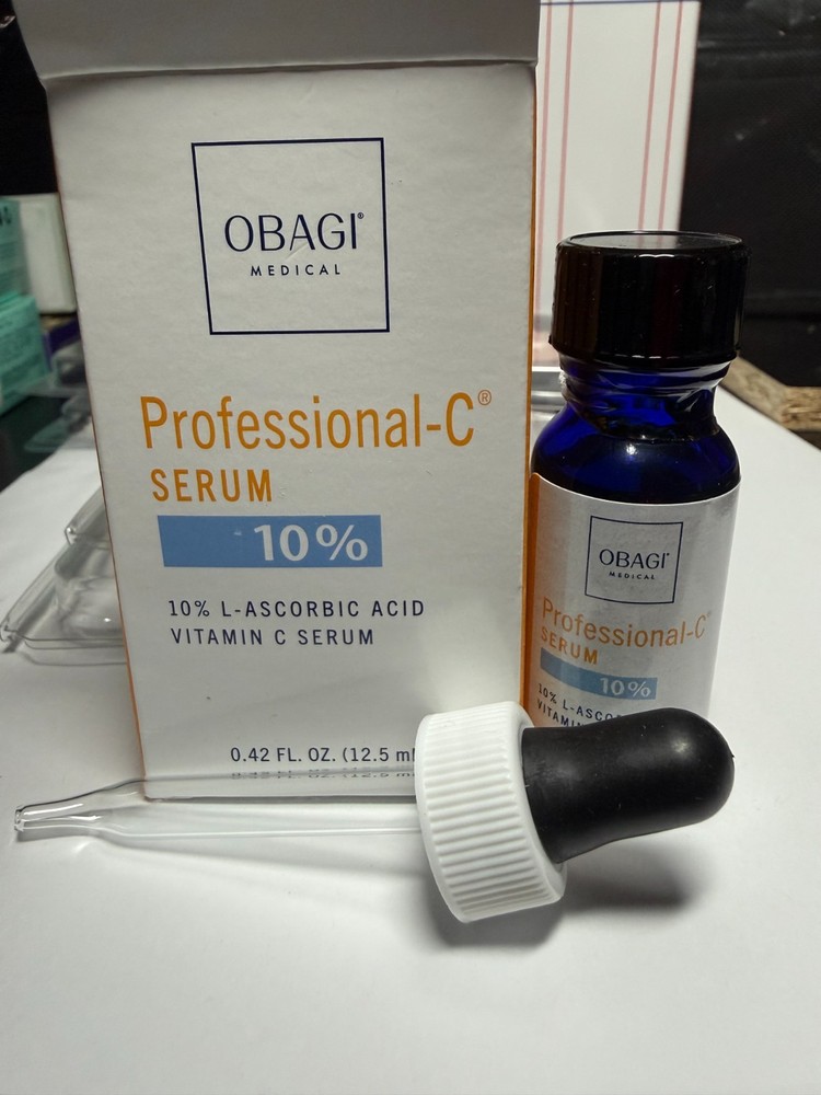 Obagi Medical Professional-C Serum 10%0.42 fl oz (12.5ml) NEW Sealed W/ DROPPER