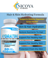 Anti-Aging for Hair & Skin Hydration, Protect & Restore Moisture to Hair & Skin!