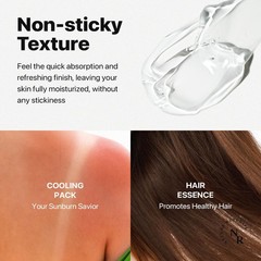 Mild & Moisture Aloe Vera Watery Gel (1 PCS) | Hydrating & Moisturizing, Fast…