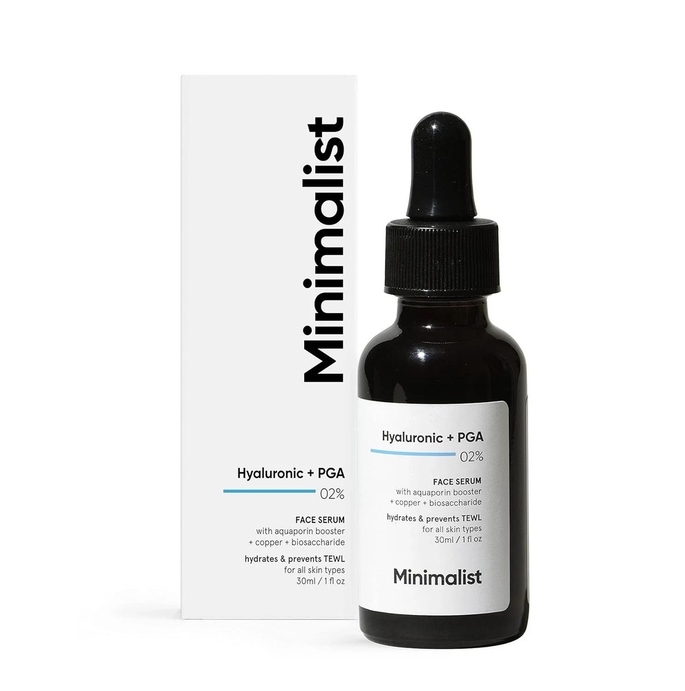 Minimalist 2% Hyaluronic Acid PGA Face Serum 30ml