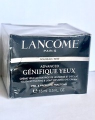 LANCOME ADVANCED GENIFIQUE YEUX YOUTH ACTIVATING LIGHT INFUSING EYE CREAM 15ML