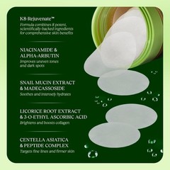JIYU -Toning Polish Pads – Korean Skincare for Dark Spots, Wrinkles & Dull Skin