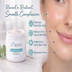 MicroDermaBrasion Cream with Alpha Hydroxy and Glycolic Reduce the thickness