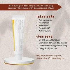 Celimax Pore + Dark Spot Brightening Cream 35ml K-beauty