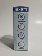 1Pcs Ice Roller for Face, Ice Face Roller, Reusable Silicone Ice Mold for (Blue)