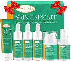Lifting & Firming Anti-Aging Skin Care Set Kit for Women Teens,Niacinamide Retin