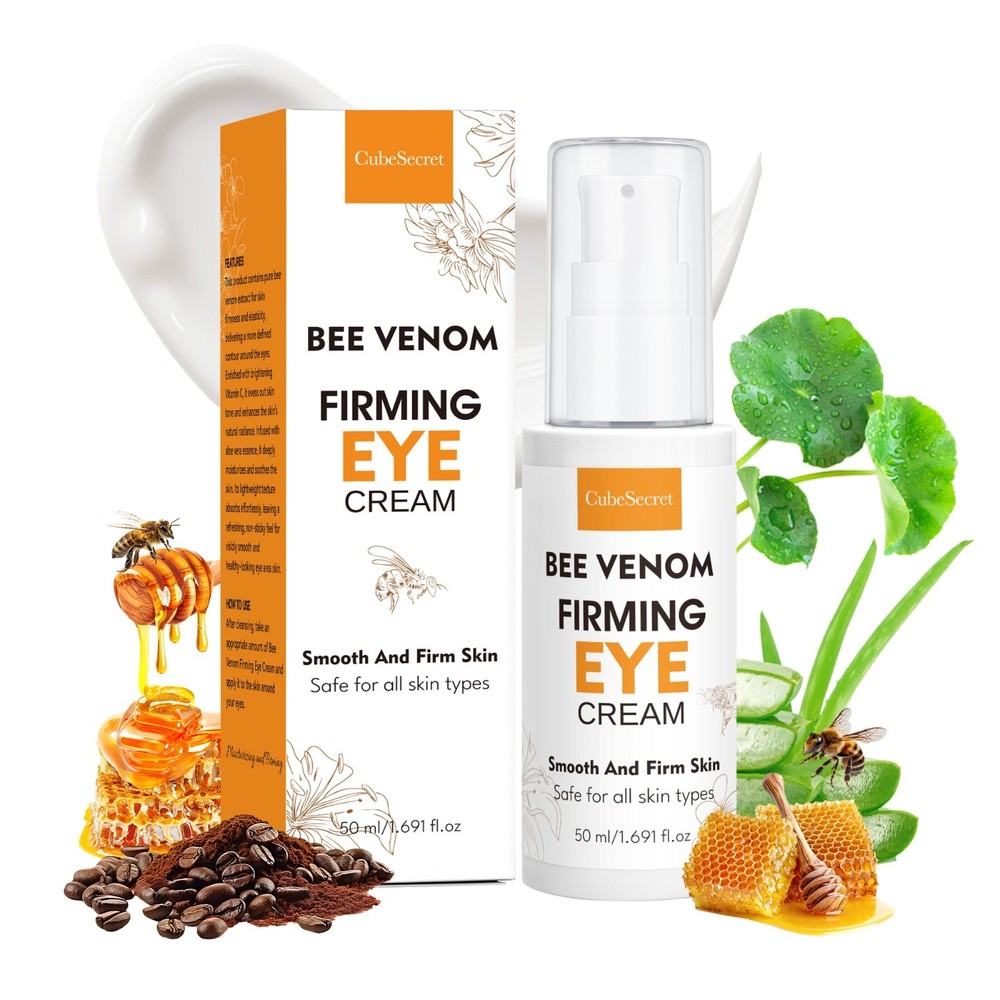 Bee Venom Eye Cream 50ml Firming Hydrating Under Eye Moisturizer