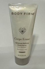Body Firm CREPE ERASE Advanced Refining Facial Scrub New Sealed 6 oz/180 ml