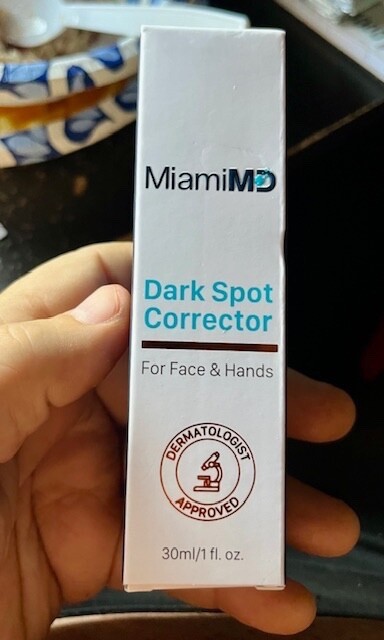 Miami MD/MiamiMD Face & Hands DARK SPOT CORRECTOR – 1 fl. oz./30ml. – NIB!