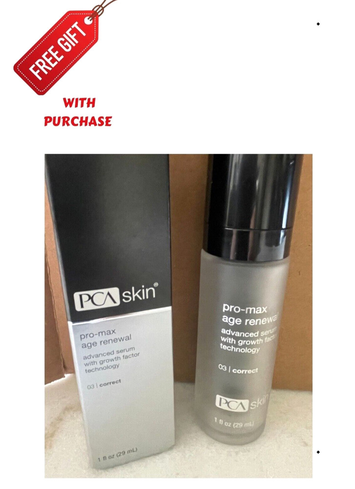 PCA Skin Pro-Max Age Renewal 1oz BONUS Gift
