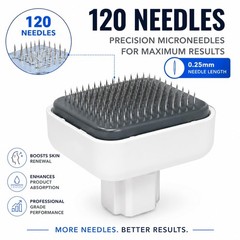 Microneedling Derma Stamp for Hair, Beard, Scalp & Face – 0.25mm Dermaroller