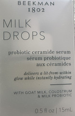 Beekman 1802 Milk Drops Ceramide Serum Goat Milk Prebiotic 0.5 oz