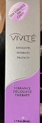 Vivite Vibrance Decollete Therapy Chest Neck Anti Aging Cream NEW Rare Sealed